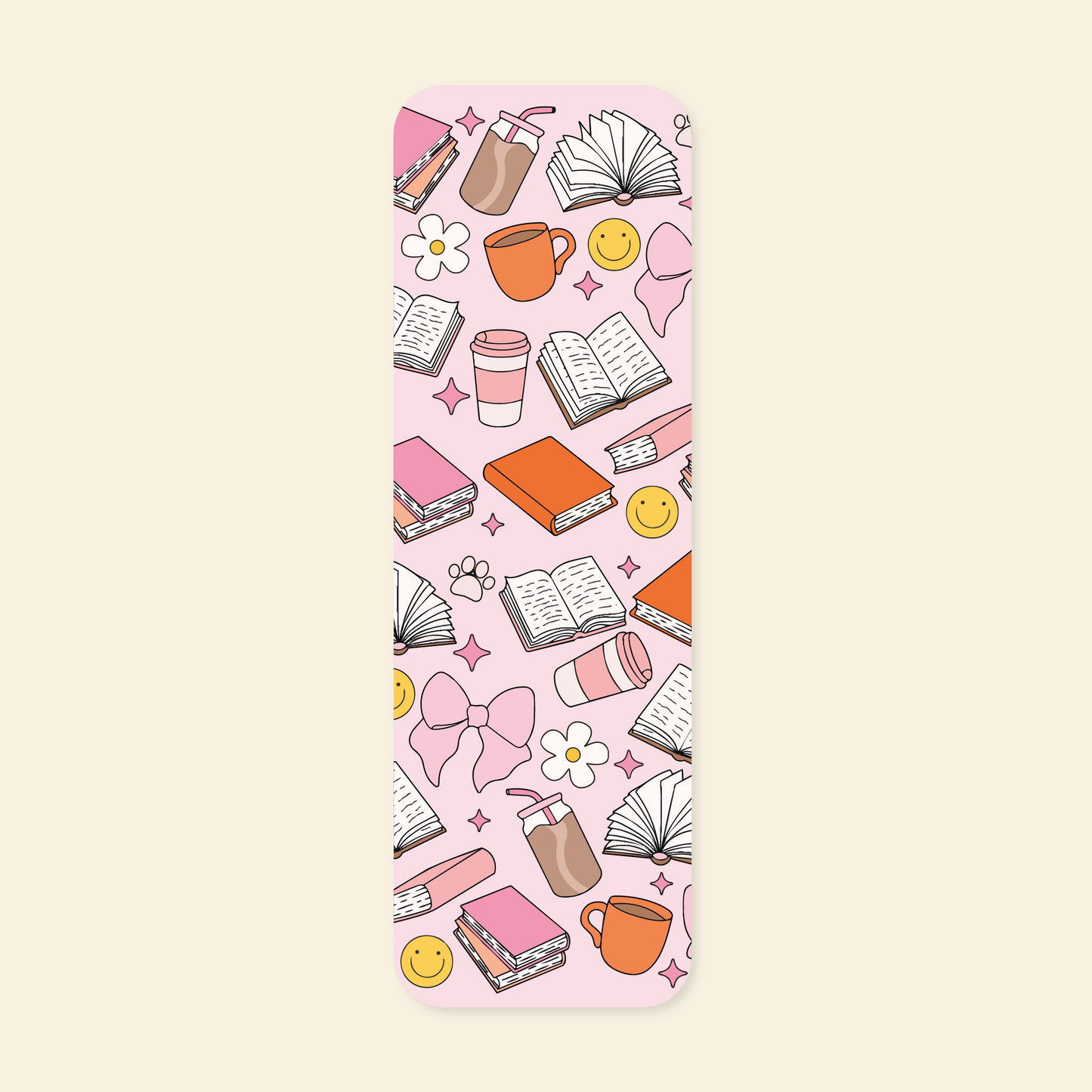 📚 סימנייה “מועדון ספרים” – רגעים קטנים של קריאה 💗