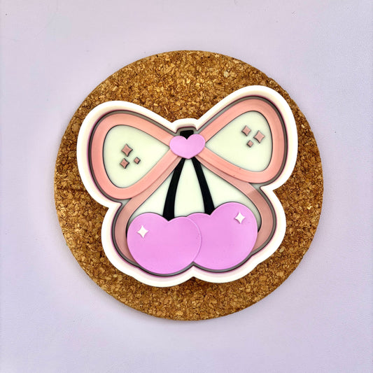 מגש דקורטיבי בצורת דובדבן